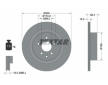 Souprava brzd, koutocova brzda TEXTAR 2387101-3197-00