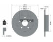 Souprava brzd, koutocova brzda TEXTAR 2615301-3211-00