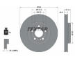 Souprava brzd, koutocova brzda TEXTAR 2298801-3234-00
