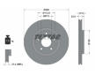 Souprava brzd, koutocova brzda TEXTAR 2259001-3249-00