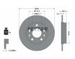 Souprava brzd, koutocova brzda TEXTAR 2482001-3272-00