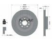 Souprava brzd, koutocova brzda TEXTAR 2649601-3347-00