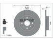 Souprava brzd, koutocova brzda TEXTAR 2554001-3382-00