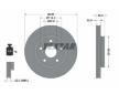 Souprava brzd, koutocova brzda TEXTAR 2614901-3411-00