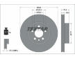 Souprava brzd, koutocova brzda TEXTAR 2264403-3451-00