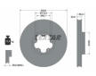 Souprava brzd, koutocova brzda TEXTAR 2560201-3471-00