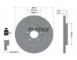 Souprava brzd, koutocova brzda TEXTAR 2431201-3475-00