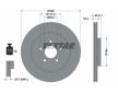 Souprava brzd, koutocova brzda TEXTAR 2679701-3490-00