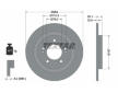 Souprava brzd, koutocova brzda TEXTAR 2265501-3525-00
