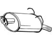 Koncový tlmič výfuku BOSAL 163-197