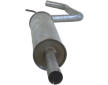 Stredný tlmič výfuku BOSAL 284-963