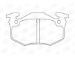 Sada brzdových destiček, kotoučová brzda CHAMPION 571334CH