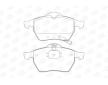 Sada brzdových destiček, kotoučová brzda CHAMPION 571997CH