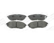 Sada brzdových destiček, kotoučová brzda CHAMPION 572638CH