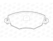 Sada brzdových destiček, kotoučová brzda CHAMPION 573013CH