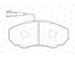 Sada brzdových destiček, kotoučová brzda CHAMPION 573113CH