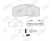Sada brzdových destiček, kotoučová brzda JURID 2942709560