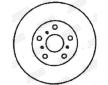 Brzdový kotouč JURID 561619JC