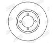 Brzdový kotouč JURID 562038JC