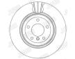 Brzdový kotouč JURID 562334JC