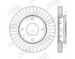 Brzdový kotouč JURID 562575JC