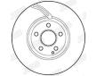 Brzdový kotouč JURID 562647JC