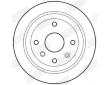 Brzdový kotouč JURID 562740JC