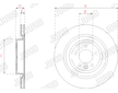 Brzdový kotouč JURID 563250JC-1