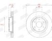 Brzdový kotouč JURID 563290JC