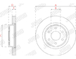 Brzdový kotouč JURID 563290JC