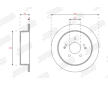 Brzdový kotouč JURID 563345JC