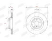 Brzdový kotouč JURID 563515JC-1