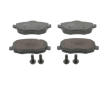 Sada brzdových destiček, kotoučová brzda JURID 573144JC