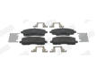 Sada brzdových destiček, kotoučová brzda JURID 573661J
