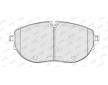 Sada brzdových destiček, kotoučová brzda JURID 574078J