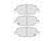 Sada brzdových destiček, kotoučová brzda JURID 574115J