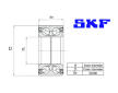 Sada ložisek kol SKF VKBA 9025 CL