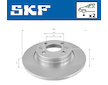 Brzdový kotouč SKF VKBD 80025 S2