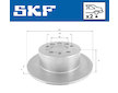 Brzdový kotouč SKF VKBD 90101 S2