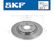 Brzdový kotouč SKF VKBD 90247 S2