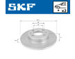 Brzdový kotouč SKF VKBD 80058 S2