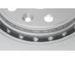 Brzdový kotúč SKF VKBD 80091 V1