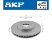 Brzdový kotouč SKF VKBD 80187 V1