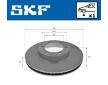 Brzdový kotouč SKF VKBD 80259 V1