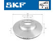 Brzdový kotouč SKF VKBD 80284 V1