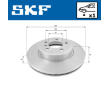 Brzdový kotouč SKF VKBD 80287 V1