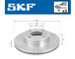 Brzdový kotouč SKF VKBD 80514 V2