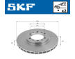 Brzdový kotouč SKF VKBD 80550 V2