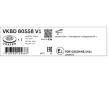 Brzdový kotúč SKF VKBD 80558 V1