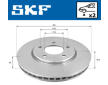 Brzdový kotouč SKF VKBD 80594 V2